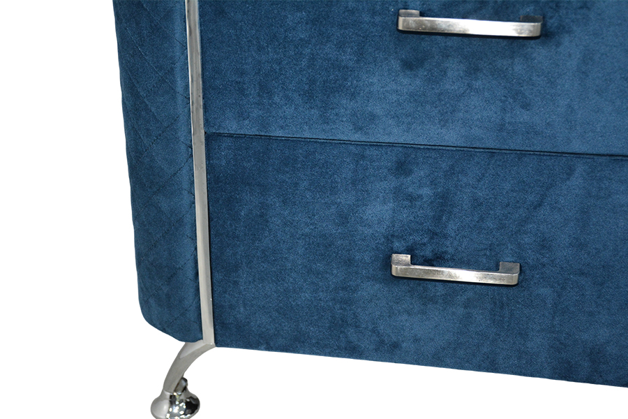 WSS954 Diamond Velvet Nočný stolík/ Nočný stolík