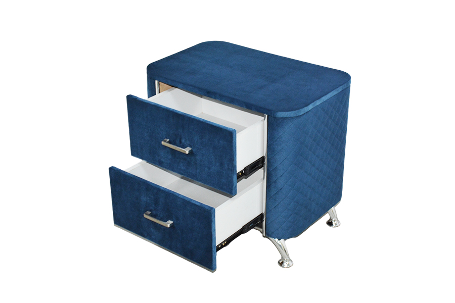 WSS954 Diamond Velvet Nočný stolík/ Nočný stolík