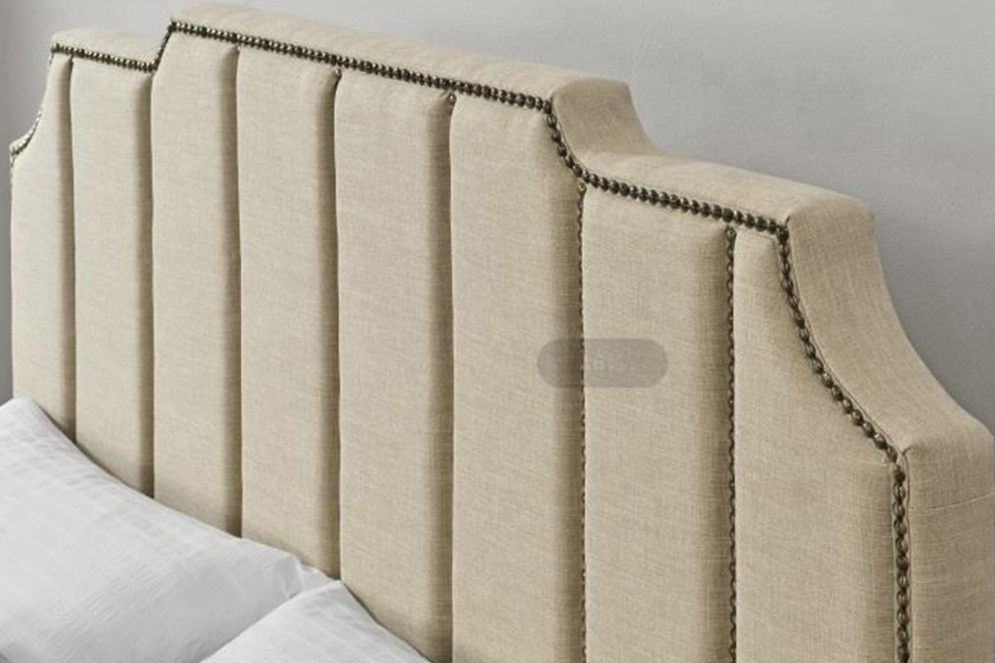 1205 velvet Fabric Double Bed Frame Čalúnená posteľ