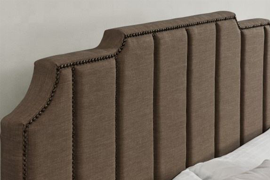 1205 velvet Fabric Double Bed Frame Čalúnená posteľ