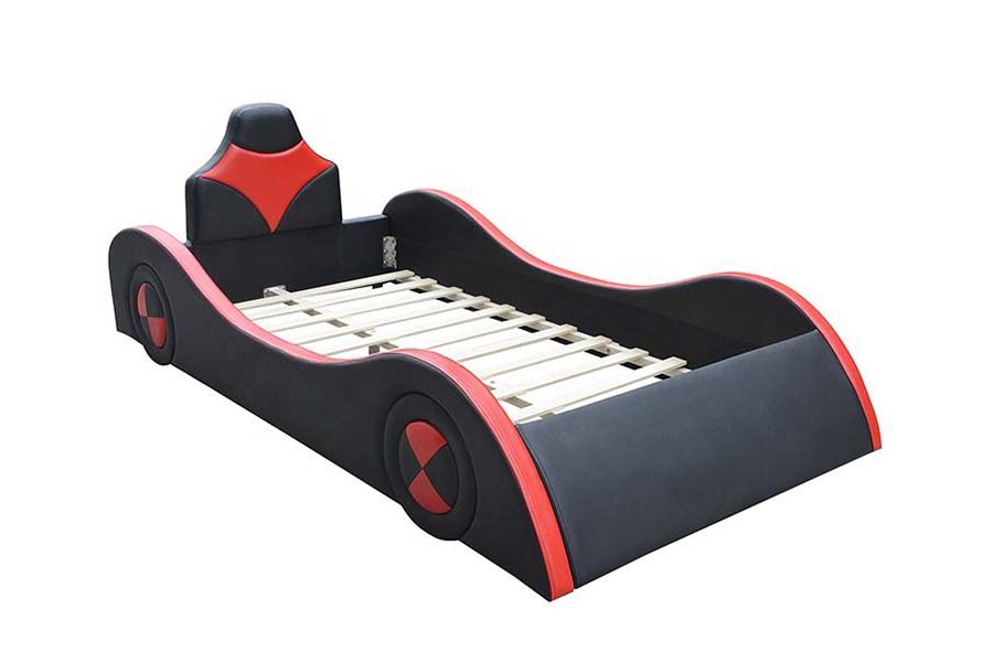 1510 Kožená posteľ Cool Shape Autopostele pre deti