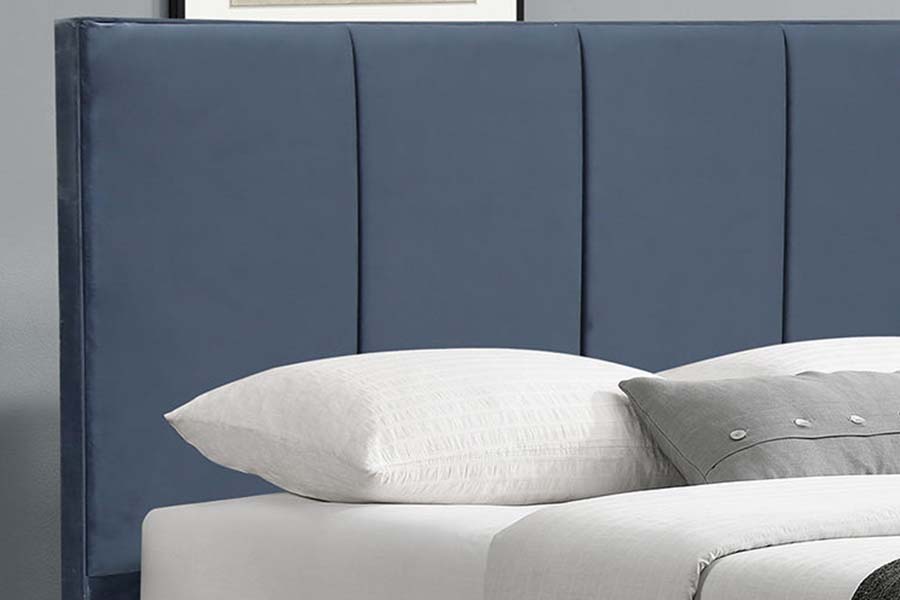 1495 Fabric Double Bed Odolný rám postele Čalúnená posteľ