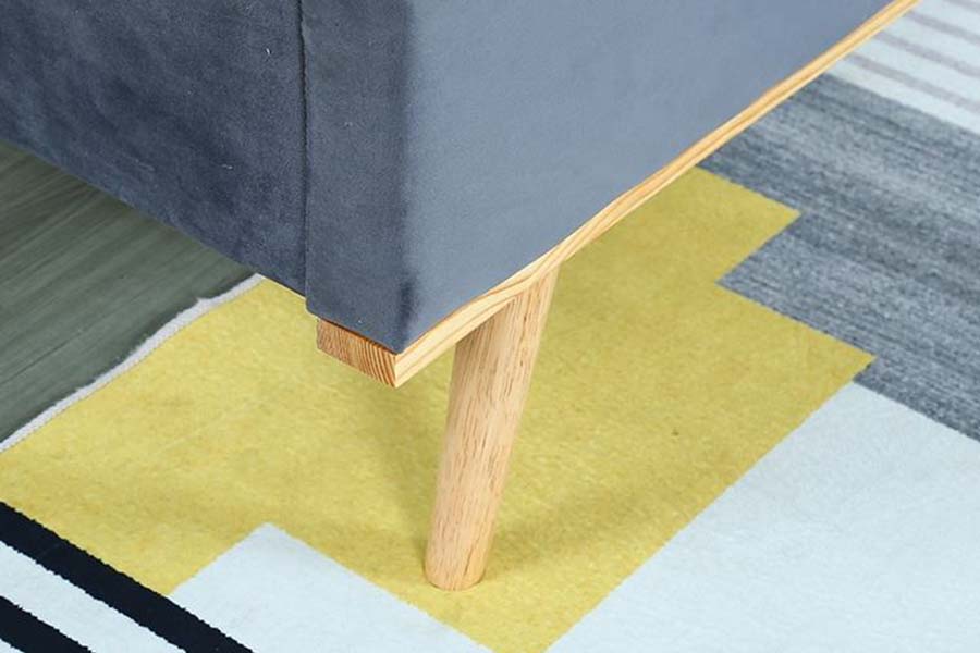 1495 Fabric Double Bed Odolný rám postele Čalúnená posteľ