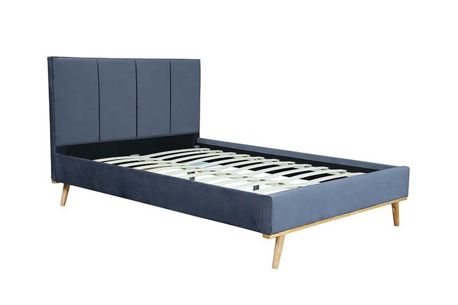1495 Fabric Double Bed Odolný rám postele Čalúnená posteľ