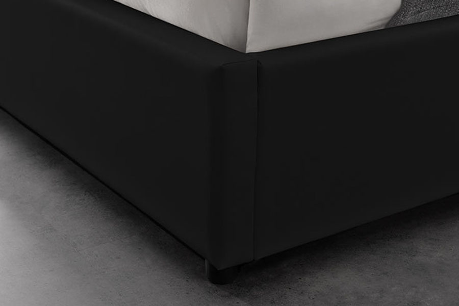 1155G Moderný hotelový rám s plynovým výťahom z umelej kože