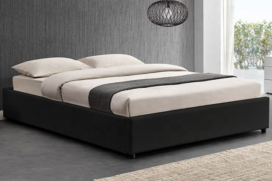 1155G Moderný hotelový rám s plynovým výťahom z umelej kože